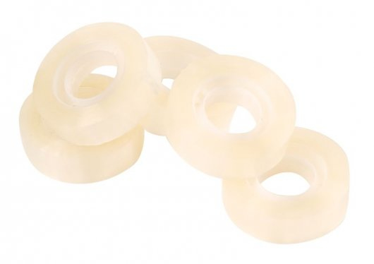 Q-CONNECT+KF27013+stationery+tape+33+m+Polypropylene+%28PP%29+Transparent+8+pc%28s%29