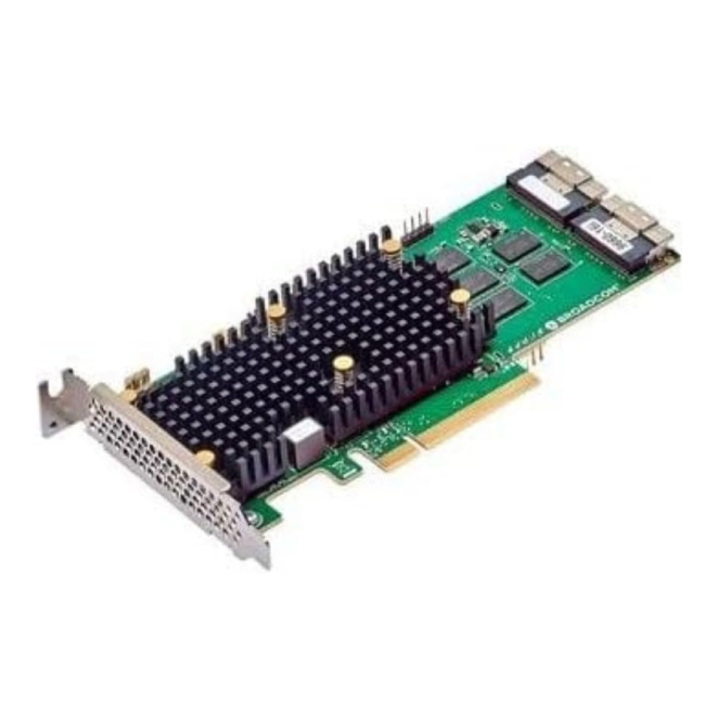 Image of Broadcom 9660-16i interface cards/adapter Internal SAS, SATA, SFF-8654