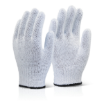 BEESWIFT Mixed Fibre Gloves Light Weight White  (Box of 240)