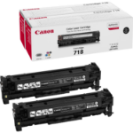 Canon 2662B005/718BKVP Toner cartridge black twin pack, 2x3.4K pages/5% Pack=2 for Canon LBP-7200