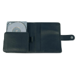 Lindy 40684 storage drive case Leather Black