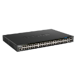 D-Link DGS-1520-52MP network switch Managed L3 Gigabit Ethernet (10/100/1000) Power over Ethernet (PoE) 1U Black