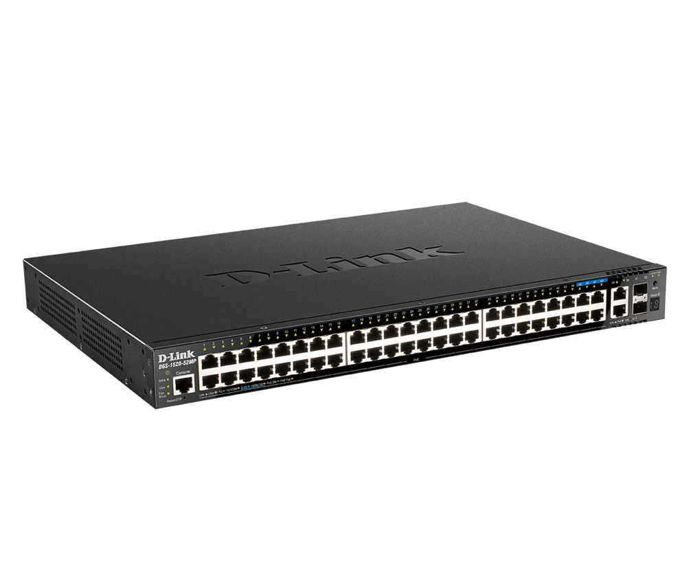 Image of D-Link DGS-1520-52MP network switch Managed L3 Gigabit Ethernet...