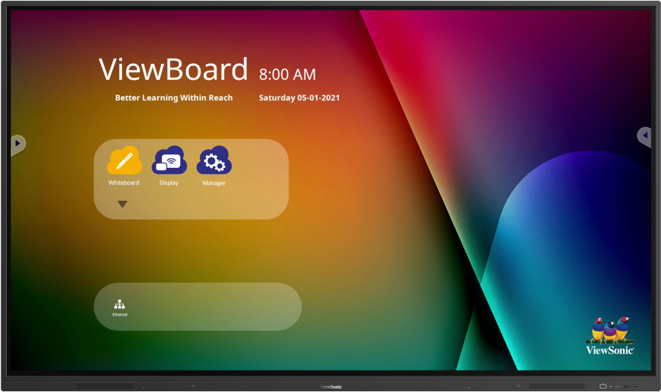 Viewsonic IFP8632-2 interactive whiteboard 2.18 m (86") 3840 x 2160 pixels Touchscreen Black HDMI