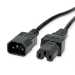 VALUE 19.99.1122 power cable Black 1.8 m C14 coupler C15 coupler