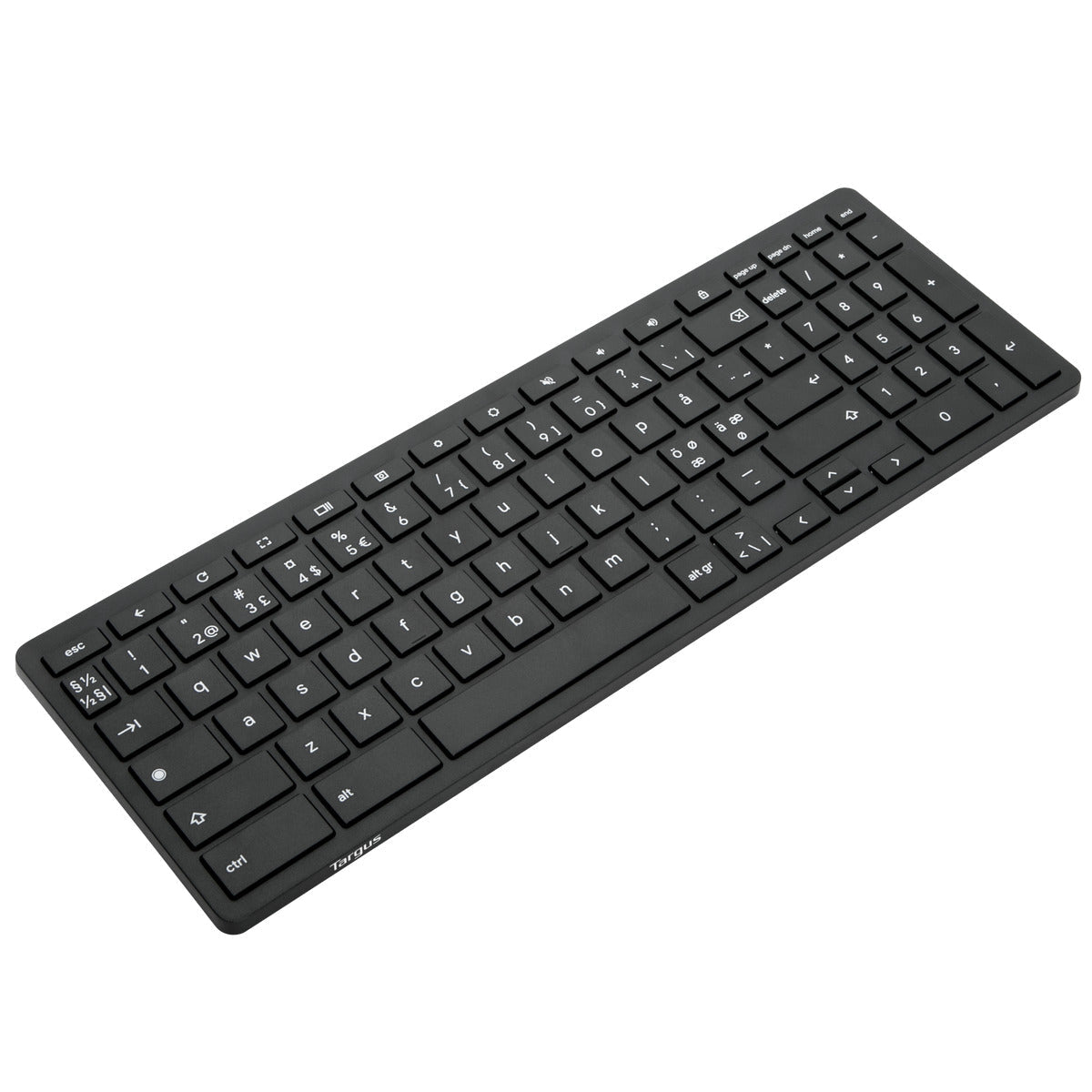 Image of Targus AKB872NO keyboard Bluetooth QWERTY Nordic Black