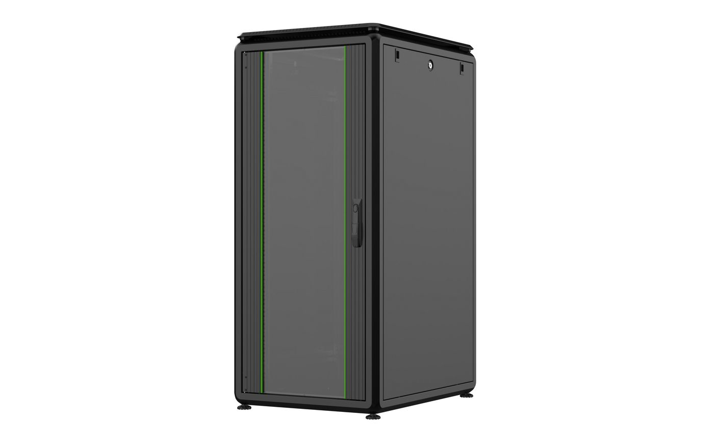 Lanview Black Rdl26u68bl Rack Cabinet 26U Freestanding Rack