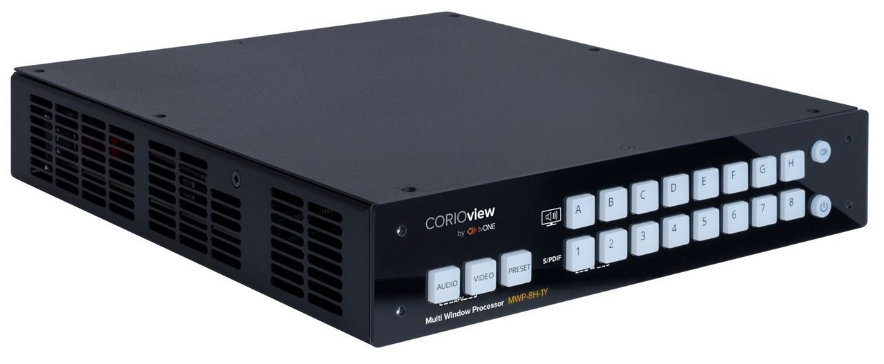 TV One MWP-8H-1Y video wall processor Black