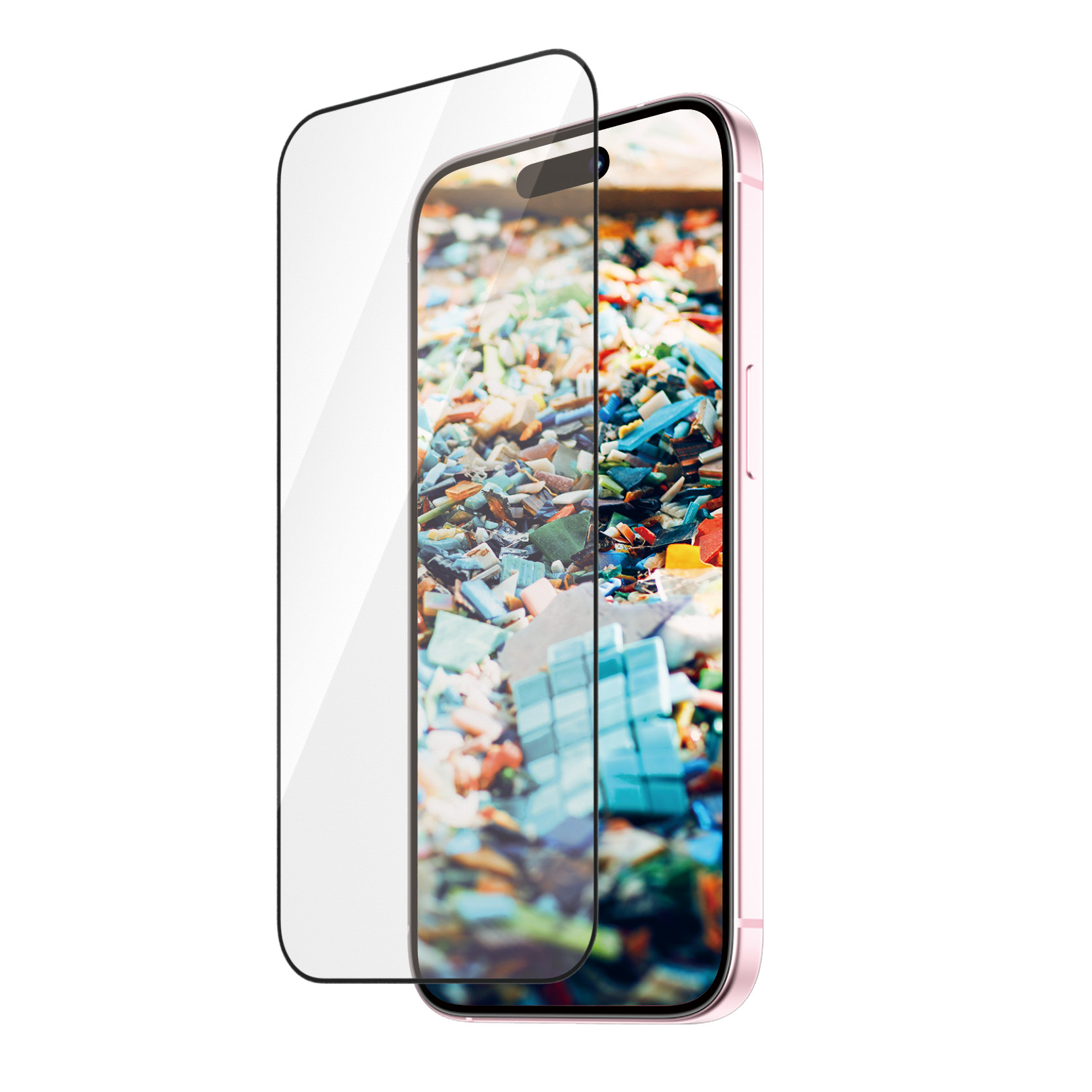 Image of PanzerGlass ® Re:fresh Screen Protector iPhone 15 | Ultra-Wide...