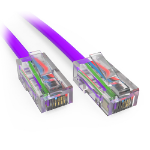 Accortec C6NB-P75-ACC networking cable Purple 900" (22.9 m) Cat6 U/UTP (UTP)