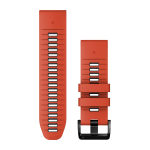 Garmin 010-13281-04 Smart Wearable Accessories Band Graphite, Red Silicone