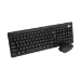 Siig JK-WR0T12-S1 keyboard Mouse included Home RF Wireless QWERTY Black