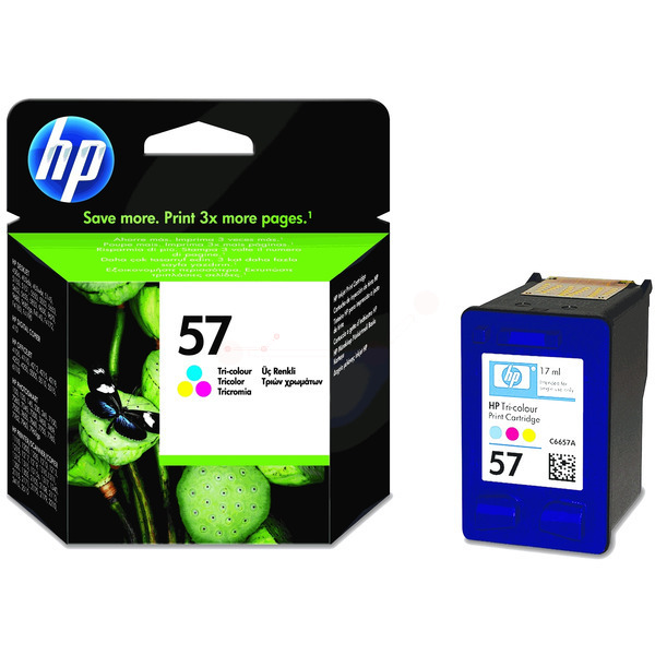 HP C6657AE#241/57 Printhead cartridge color Blister with security. 500