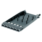 Panduit FHMP-6-BCG glasvezeladapter MPO 1 stuk(s) Houtskool, Grijs