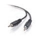 C2G Cable de audio estéreo M/M de 3 m y 3,5 mm