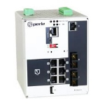 Perle IDS-509F2PP6-C2SD40 Managed Gigabit Ethernet (10/100/1000) Power over Ethernet (PoE) White
