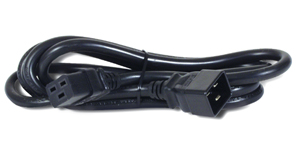 Photos - Cable (video, audio, USB) APC PWR Cord C19 - C20, 4.5 m Black 4.57 m C19 coupler C20 coupler AP9887 