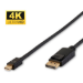 Microconnect 2m Mini Displayport/Displayport Black