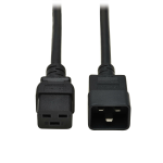 Tripp Lite P036-015-15A power cable Black 179.9" (4.57 m) C19 coupler C20 coupler