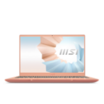 MSI Modern 14 B11SB-290 Intel® Core™ i7 i7-1165G7 Laptop 14" Full HD 16 GB DDR4-SDRAM 512 GB SSD NVIDIA GeForce MX450 Wi-Fi 6 (802.11ax) Windows 10 Home Beige