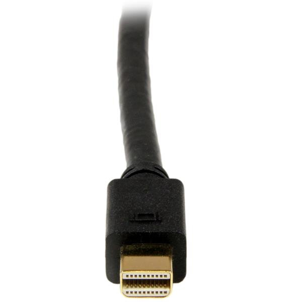 StarTech.com 6 ft Mini DisplayPort to DVI Adapter Converter Cable â€“ Mini DP to DVI 1920x1200 - Black