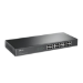 TP-Link TL-SF1024 nätverksswitchar Ohanterad Fast Ethernet (10/100) Svart