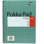 Pukka Pad Metallic Jotta A4 Wirebound Hardcover Notepad 100 80GSM Square Sheets (3)