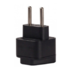 HP 762584-004 power plug adapter Type C (Europlug) Black