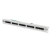 Digitus CAT 3 ISDN Patch Panel, unshielded, grey