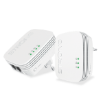 Strong POWERLWF600DUOMINI PowerLine network adapter 600 Mbit/s Ethernet LAN Wi-Fi White 2 pc(s)