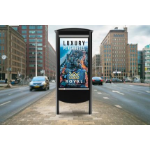 Peerless KOP2555-XHB-EUK signage display mount 139.7 cm (55") Black