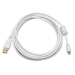 Monoprice 8642 USB cable 120" (3.05 m) USB 2.0 USB A Micro-USB B White