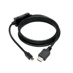 Tripp Lite P586-006-HDMI video cable adapter 72" (1.83 m) Mini DisplayPort Black