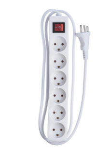 Image of Microconnect GRU0615WDK power extension 1.5 m 6 AC outlet(s)...