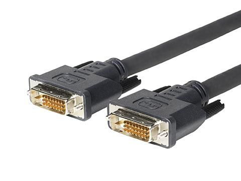 Photos - Cable (video, audio, USB) Vivolink PRODVILD15 DVI cable 15 m DVI-D Black 