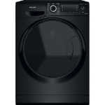 Hotpoint NDD 8636 BDA UK washer dryer Freestanding Front-load Black D