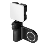 LogiLink Magnetic phone grip with LED fill light