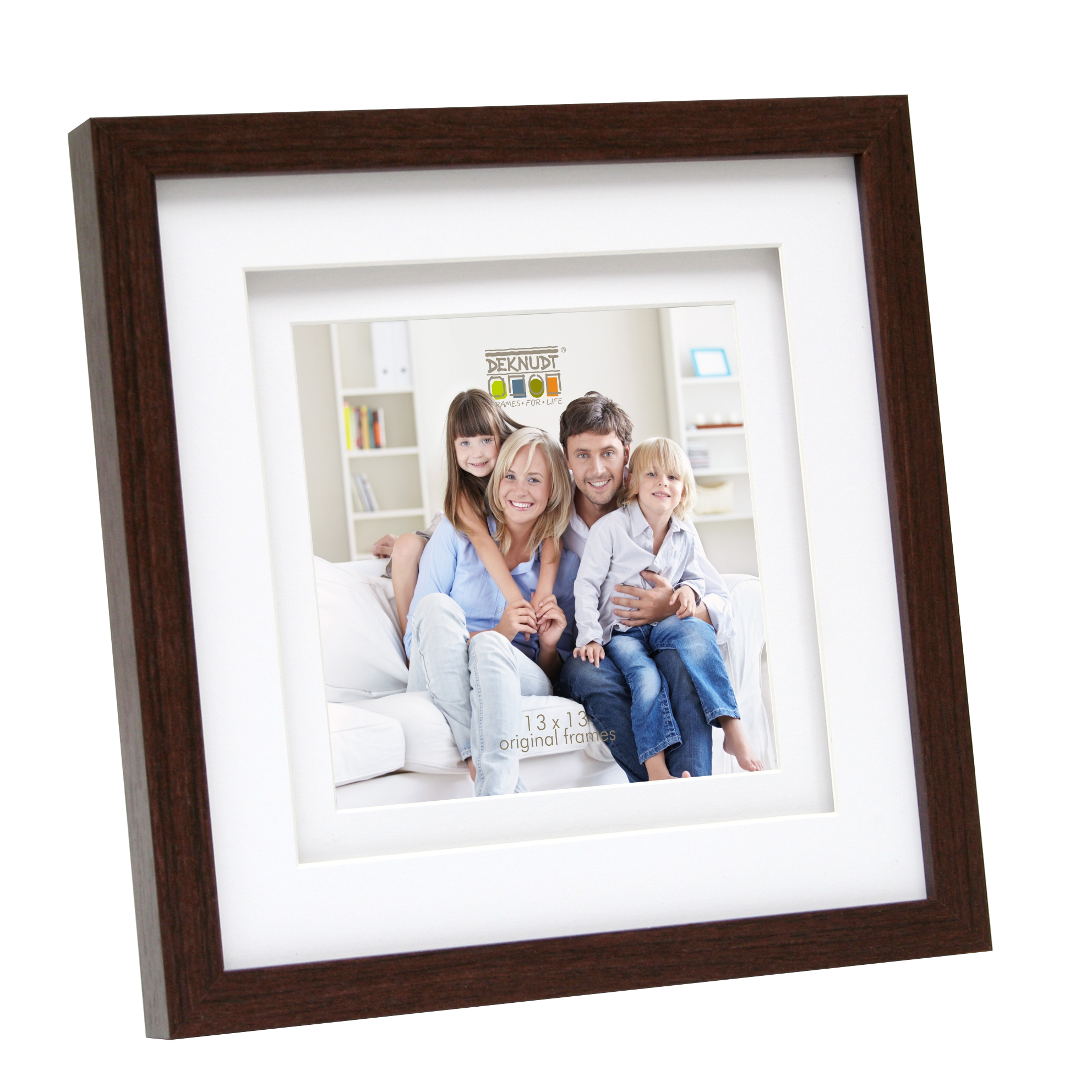 Image of Deknudt S65KQ1 - Carton Wood - Brown - Single picture frame - 13 x...