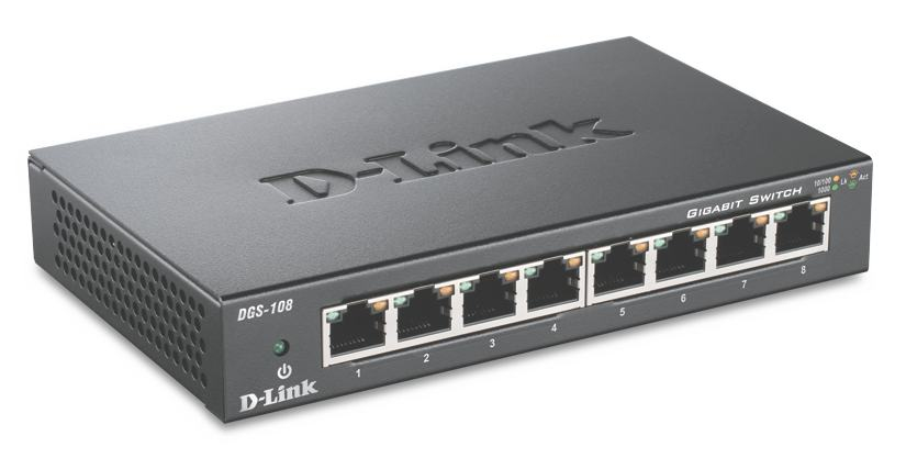 Image of D-Link DGS-108 Black