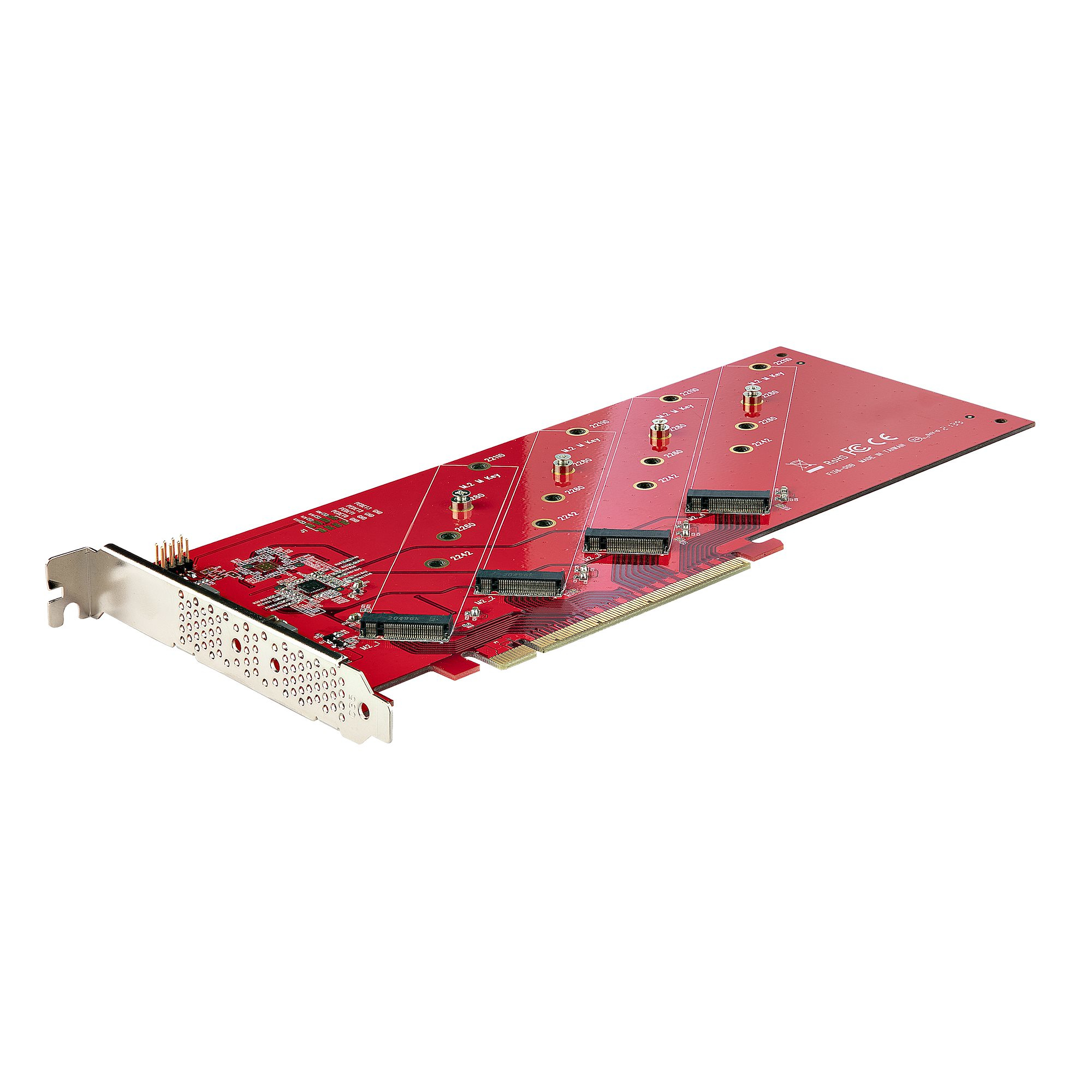 QUAD-M2-PCIE-CARD-B STARTECH.COM QUAD M.2 PCIE ADAPTER CARD