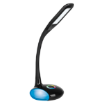 Activejet LED desk lamp VENUS BLACK with RGB base