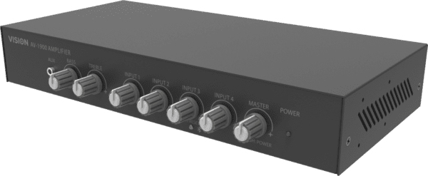 Image of Vision AV-1900 audio amplifier Home Black