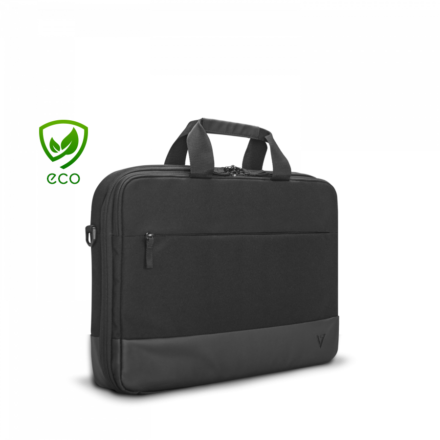 Photos - Laptop Bag V7 CCP13-ECO-BLK laptop case 33 cm  Briefcase Black (13")