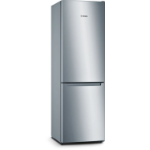 Bosch Serie 2 KGN33NLEBG fridge-freezer Freestanding 282 L E Stainless steel