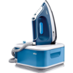 Braun TexStyle 3 IS2565BL iron Steam iron Aluminium soleplate 2400 W Blue, White