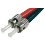 Hypertec 392300-HY fibre optic cable 1 m ST OS2 Black, Red