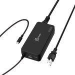 j5create JUP34108 mobile device charger Laptop, Smartphone, Tablet Black AC Fast charging Indoor