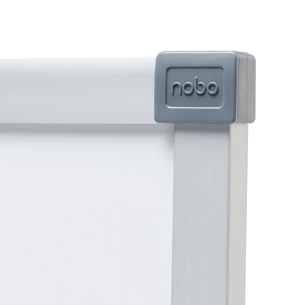 Nobo Basic Steel Magnetic Whiteboard 2400x1200mm with Basic Trim