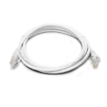 8WARE CAT6A Cable 2m - White Color RJ45 Ethernet Network LAN UTP Patch Cord Snagless
