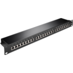 Goobay CAT 6 19-inch (48.3 cm) Patch Panel, 24 Port (1 U)